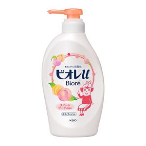 ビオレｕ　スイートピーチの香り　ポンプ　４８０ｍｌ